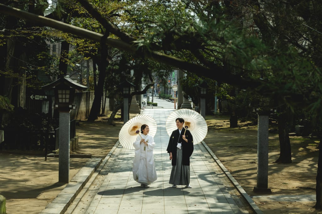 船橋大神宮 | デコルテフォトグラフィー | 前撮り・フォトウェディング