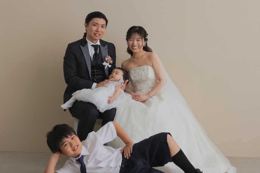 大切な瞬間を大好きな家族と。