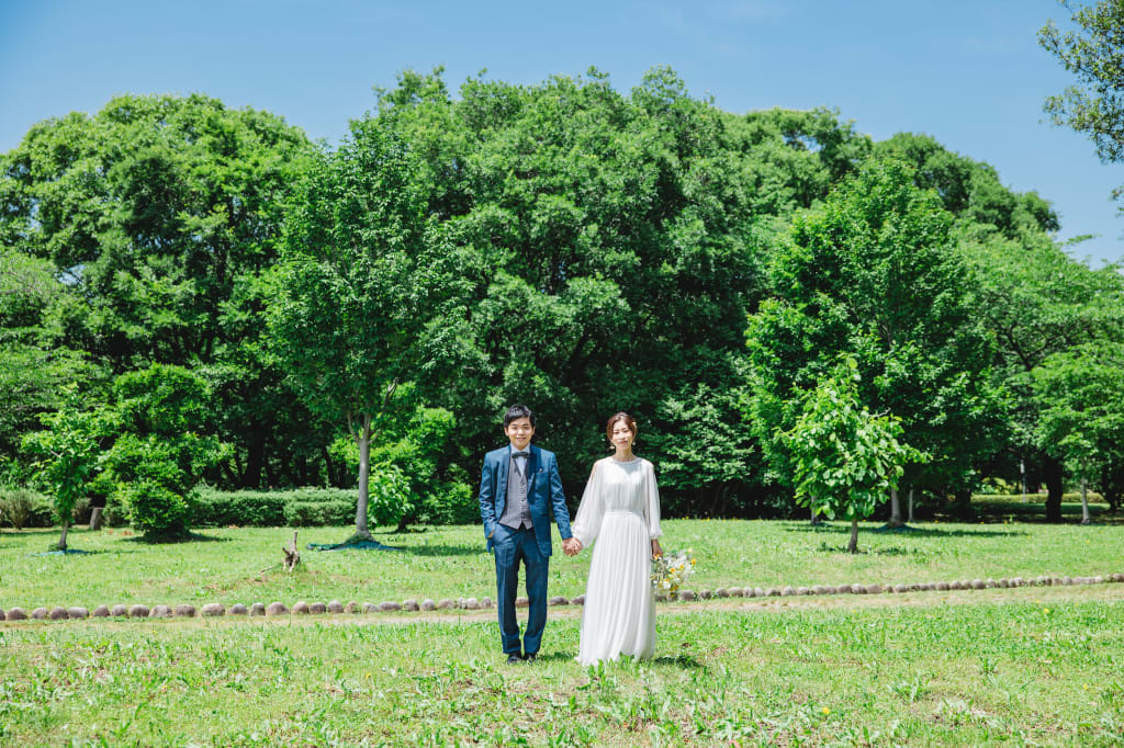 庄内緑地公園ロケーションプラン | フォトウェディング・前撮り・結婚写真