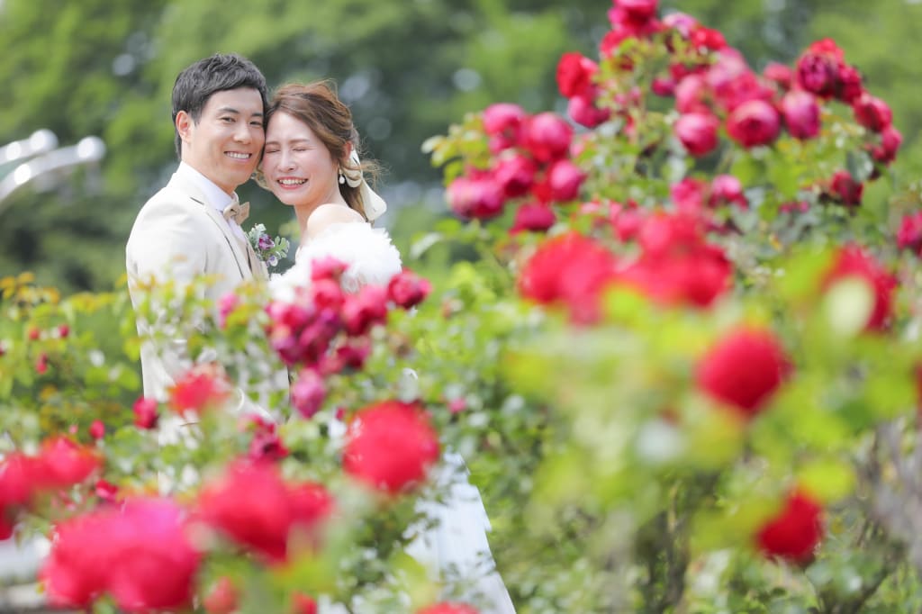 お花に囲まれた撮影はいかがでしょうか？