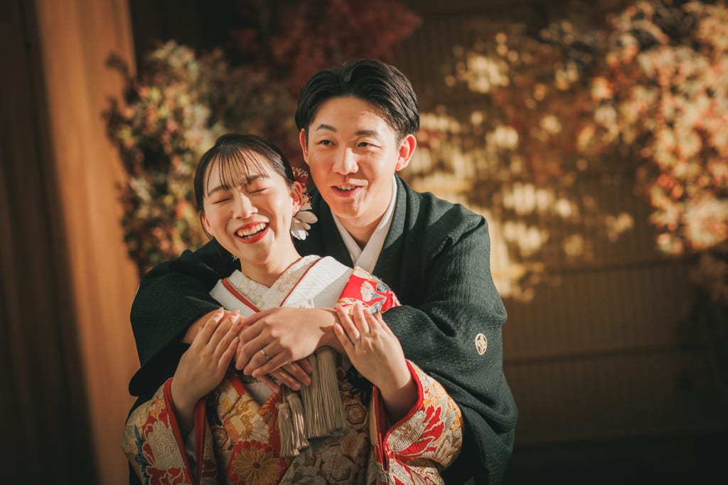 屋内庭園スタジオなら落ち着いた雰囲気のお写真を残すことができます！