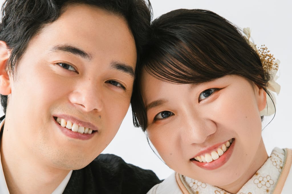 シンプルなスタジオで