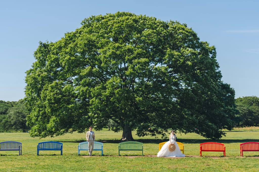 昭和記念公園【洋装】ロケーションプラン | フォトウェディング・前撮り・結婚写真