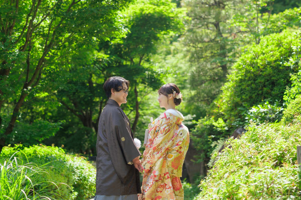 目白庭園＋茶室ロケーションプラン | フォトウェディング・前撮り・結婚写真