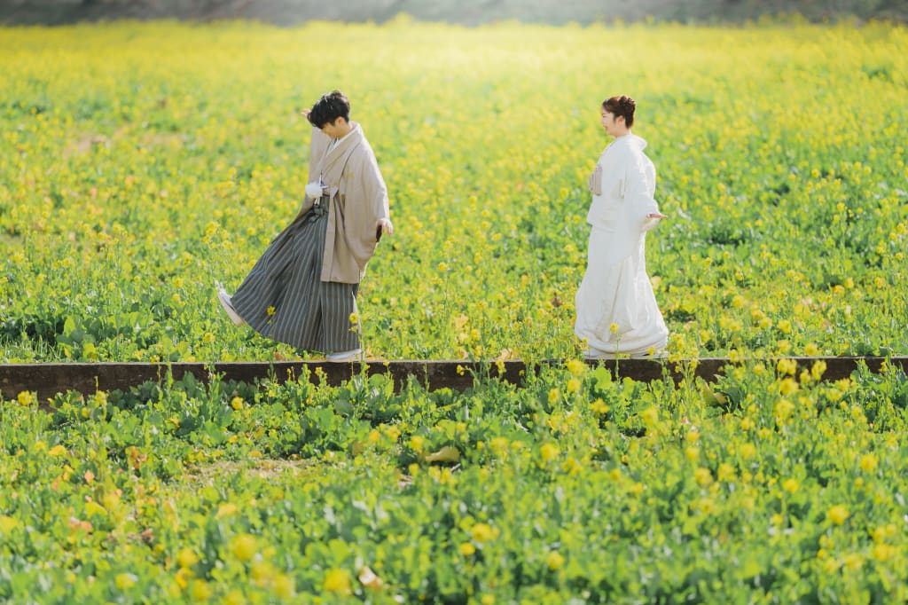 伊豆 河津桜【選べる2箇所】 和装ロケーションプラン | フォトウェディング・前撮り・結婚写真