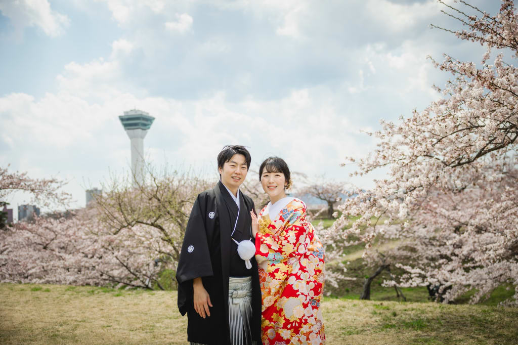 【期間限定】函館桜ロケーション１ヶ所プラン | フォトウェディング・前撮り・結婚写真