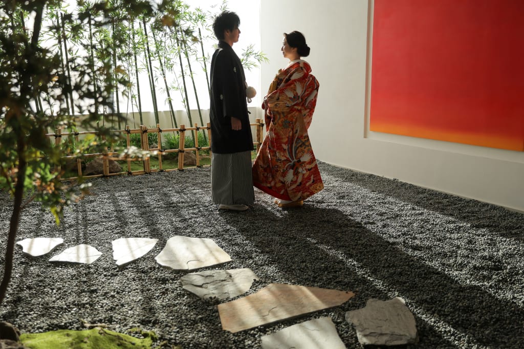 和装屋内庭園スタジオ