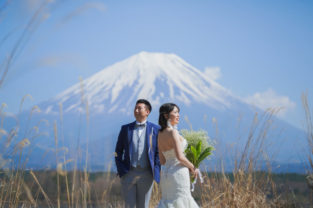 富士山に麓で。