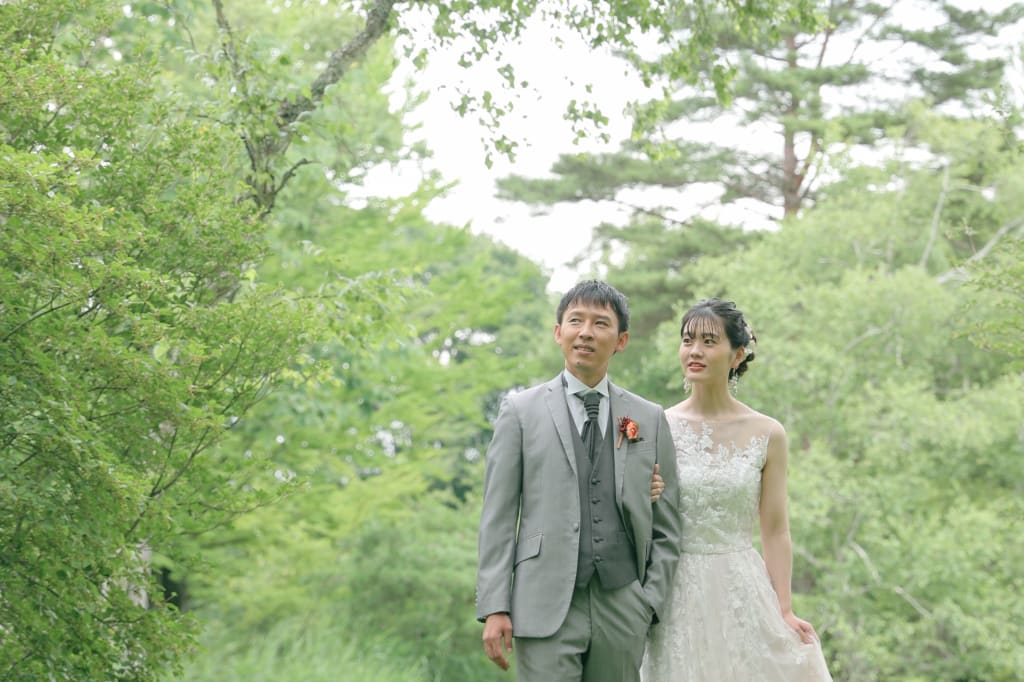 軽井沢で洋装ロケーション！