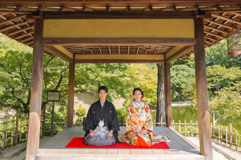 縮景園ロケーションプラン | フォトウェディング・前撮り・結婚写真