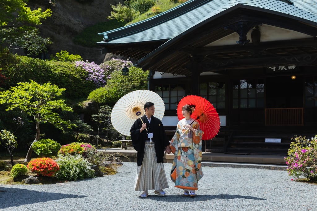 和装＋洋装鎌倉プレミアムロケーションプラン | フォトウェディング・前撮り・結婚写真