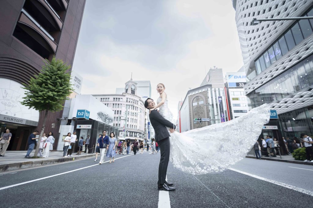 真夏の銀座でスナップ撮影！