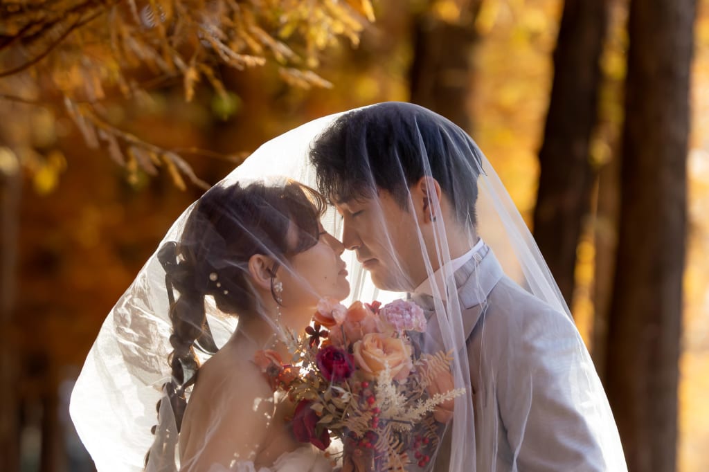 秋を全身で感じる別所沼公園