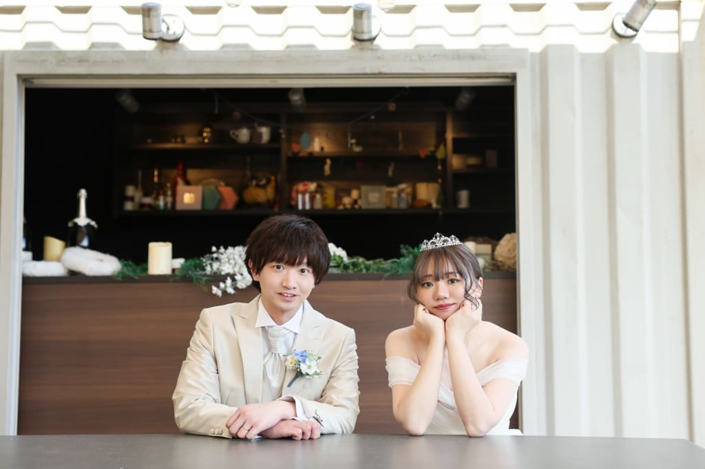 店舗のガーデンでも撮影可能です✨