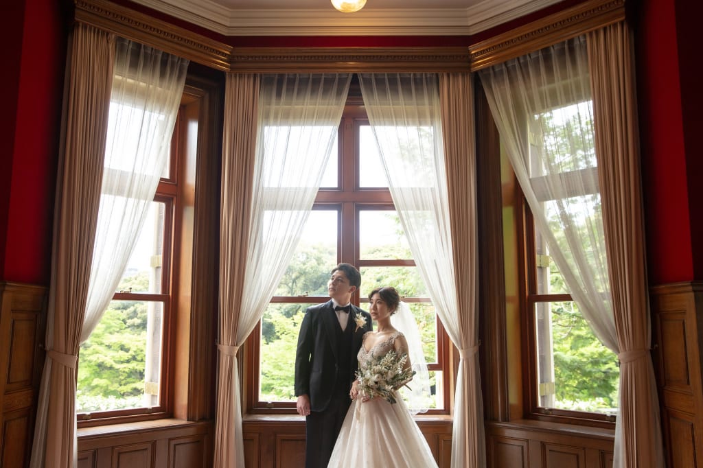 旧古河邸 | デコルテフォトグラフィー | 前撮り・フォトウェディング