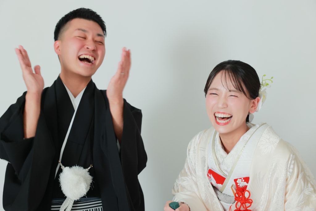 和装無地スタジオ撮影！