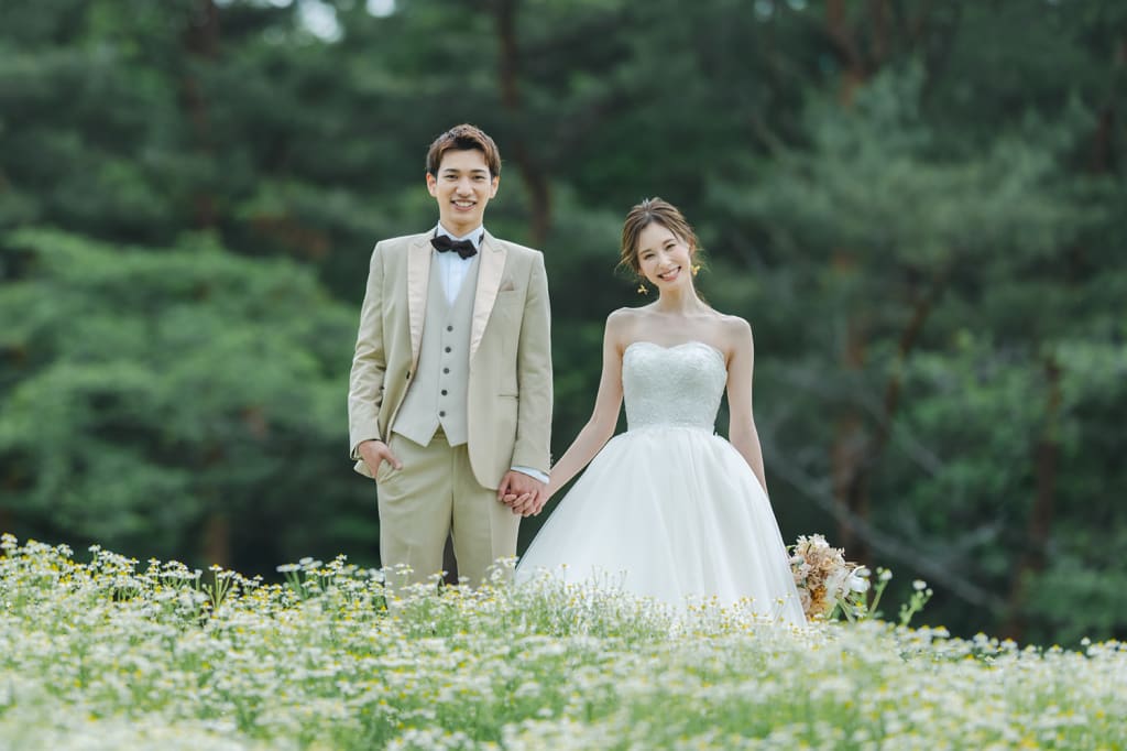 昭和記念公園【洋装】ロケーションプラン | フォトウェディング・前撮り・結婚写真