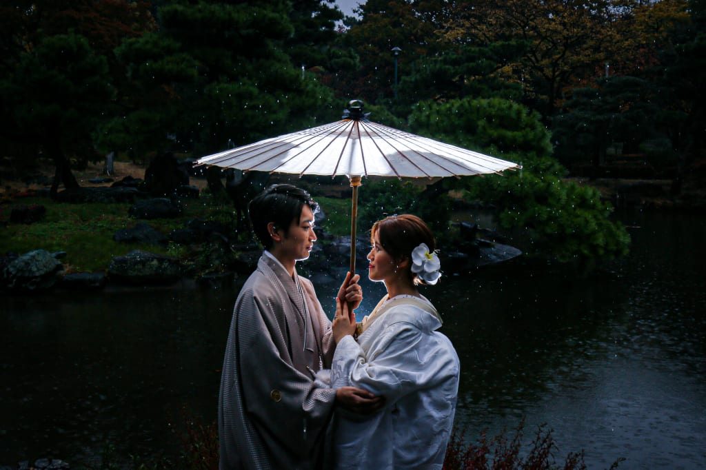 雨の日ロケーション
