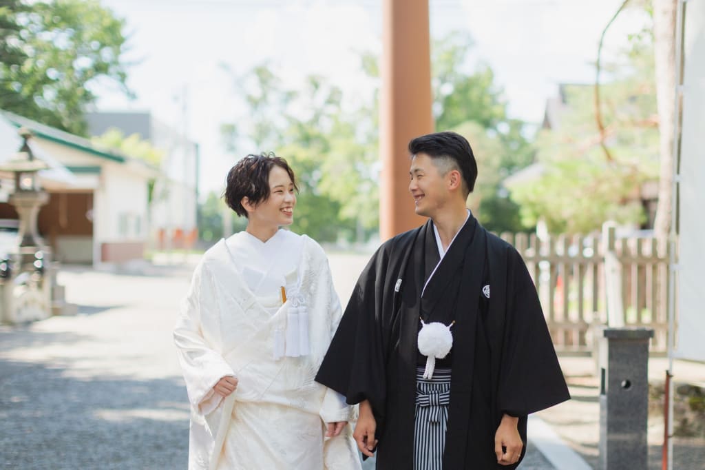 旭川神社 | デコルテフォトグラフィー | 前撮り・フォトウェディング