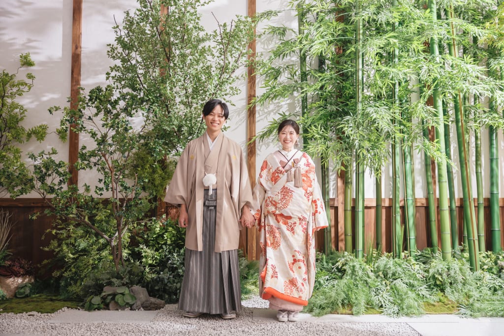 屋内庭園スタジオプラン | フォトウェディング・前撮り・結婚写真