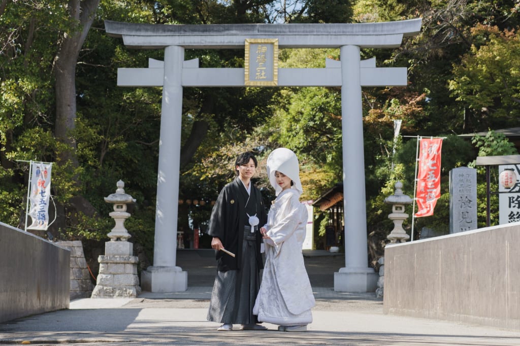 検見川神社ロケーション＋洋装ハウススタジオプラン | フォトウェディング・前撮り・結婚写真
