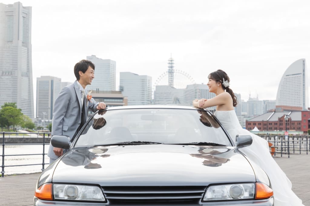 愛車と一緒に！