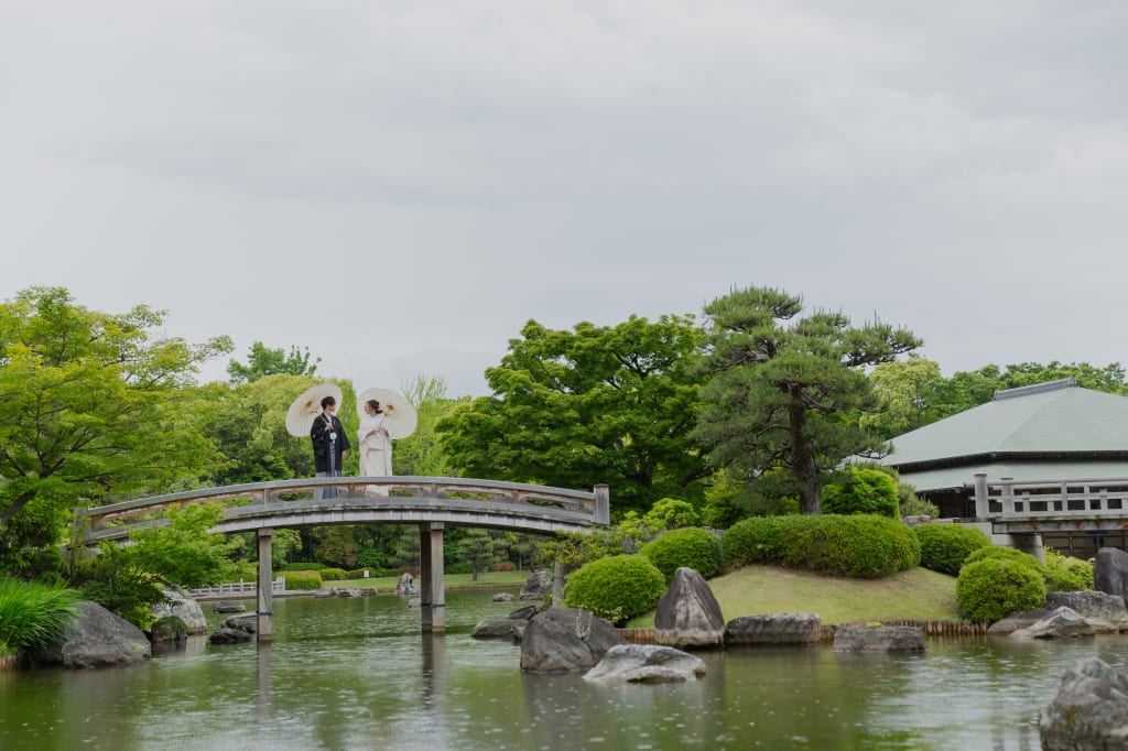 大仙公園和装ロケーション！