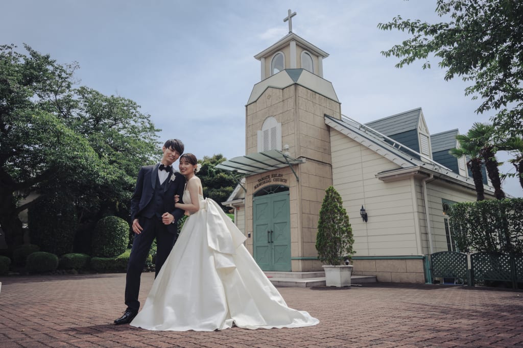 山手ヘレン記念教会＋ザ・ローズレジデンスロケーションプラン | フォトウェディング・前撮り・結婚写真