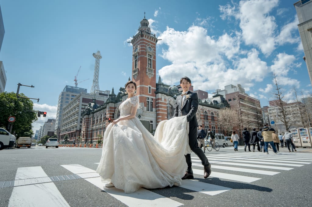 横浜市開港記念会館 | デコルテフォトグラフィー | 前撮り・フォトウェディング