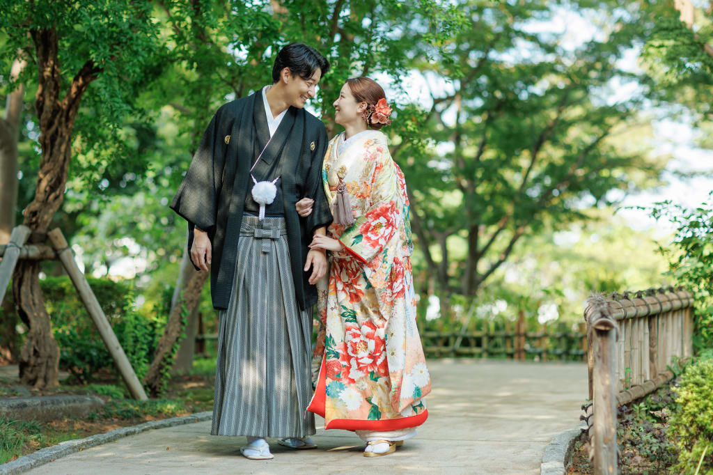 池田山公園ロケーション+屋内庭園スタジオ【350カット】プラン | フォトウェディング・前撮り・結婚写真