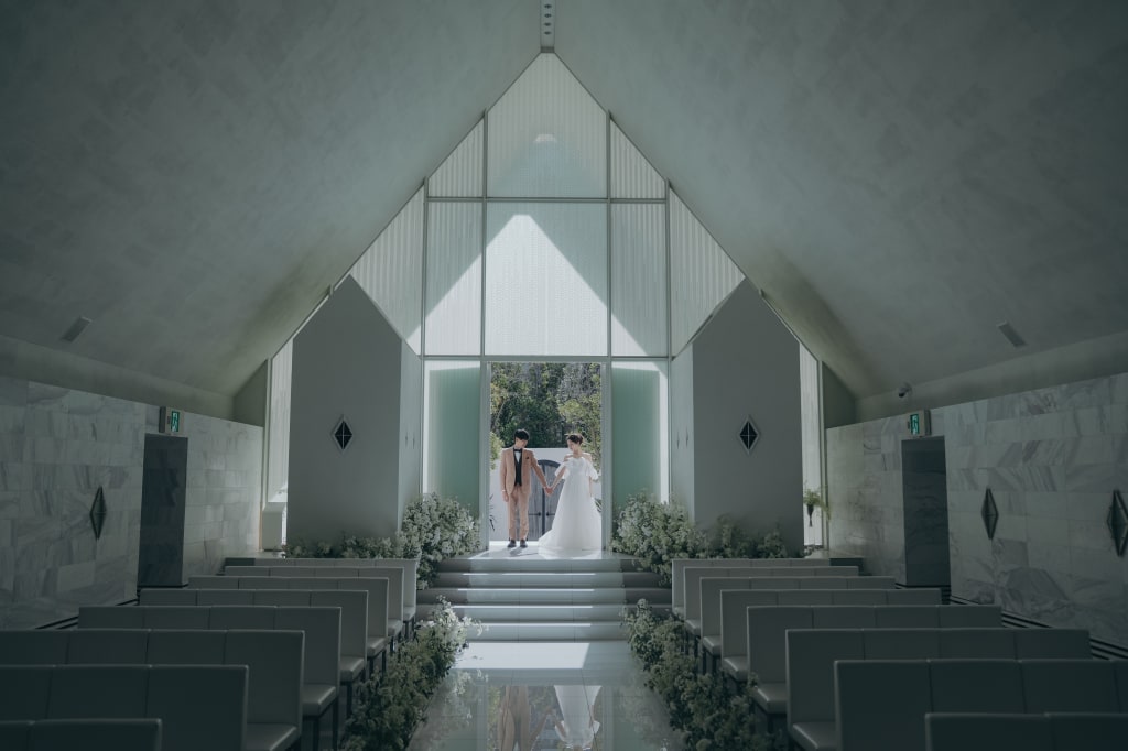 ピュアホワイトチャペルロケーションプラン | フォトウェディング・前撮り・結婚写真