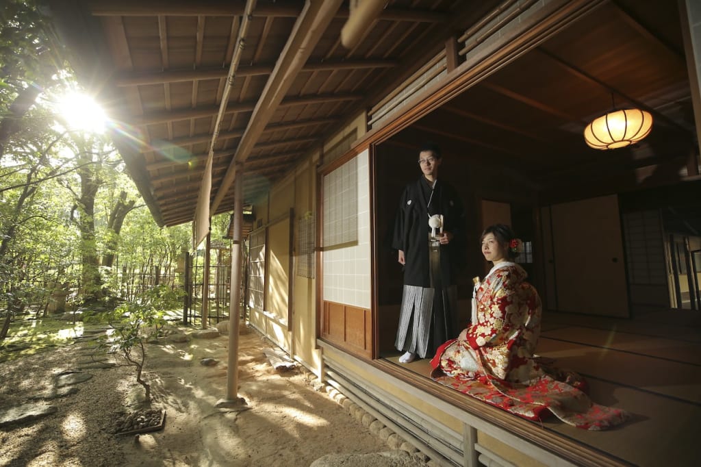 大濠日本庭園ロケーション(お茶室付き)プラン | フォトウェディング・前撮り・結婚写真