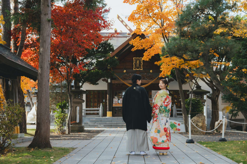 西野神社 | デコルテフォトグラフィー | 前撮り・フォトウェディング