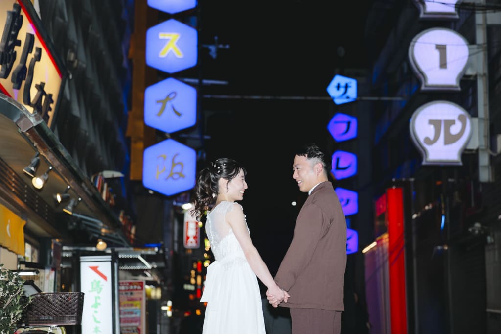 夜なんばロケーション･:*+.