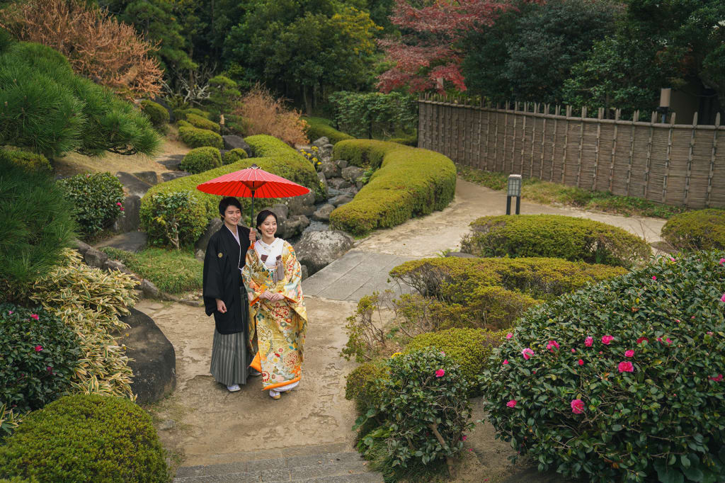 見浜園ロケーション+チャペルスタジオプラン | スタジオSUNS | フォトウェディング・前撮り・結婚写真