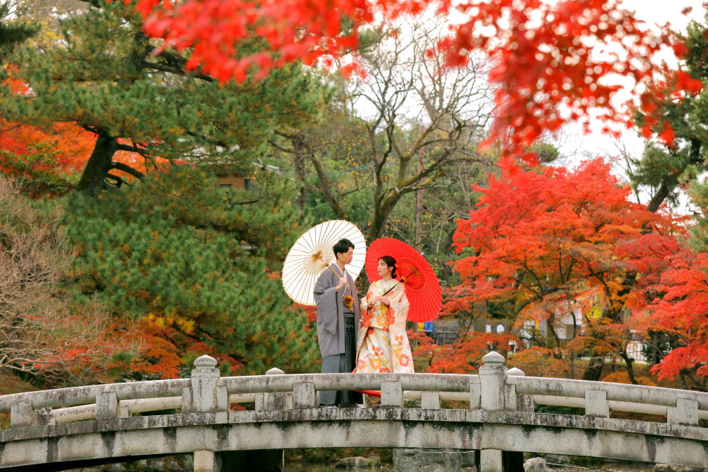 円山公園（京都） | デコルテフォトグラフィー | 前撮り・フォトウェディング
