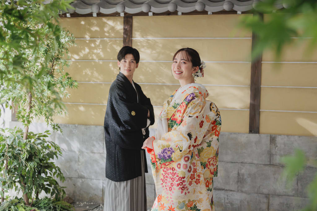 甘泉園公園ロケーション+屋内庭園スタジオ(200カット)プラン | フォトウェディング・前撮り・結婚写真