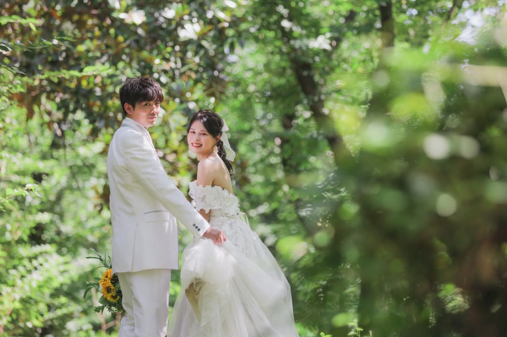 庄内緑地公園ロケーションプラン | フォトウェディング・前撮り・結婚写真