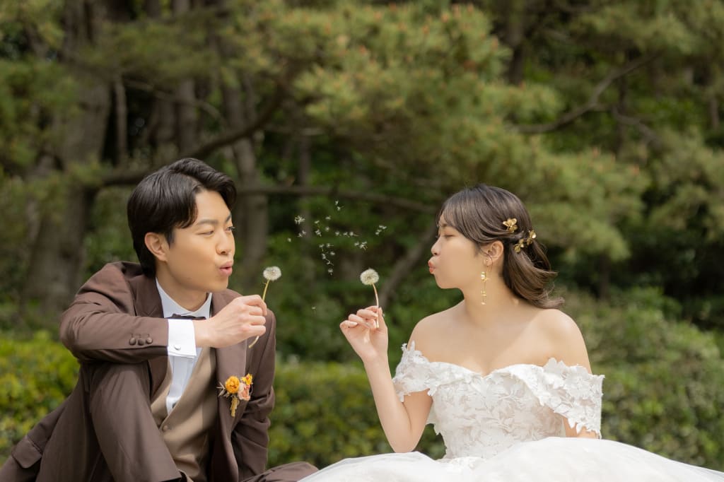 稲毛で可愛く撮影♡