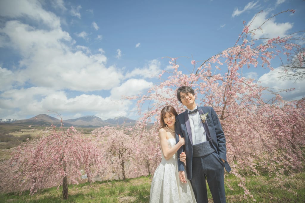 飯綱山公園 | デコルテフォトグラフィー | 前撮り・フォトウェディング