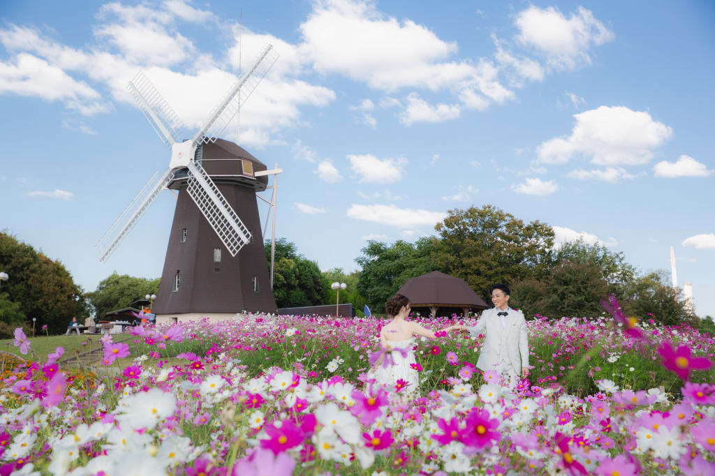 鶴見緑地公園ロケーション！