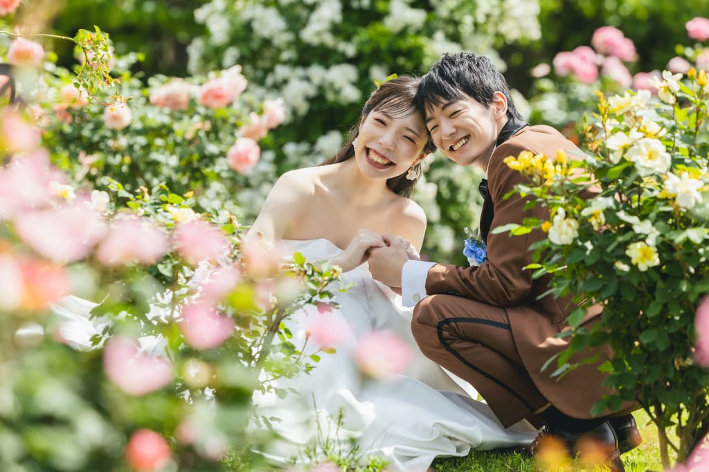 ふなばしアンデルセン公園ロケーション+屋内庭園スタジオ【350カット】プラン | フォトウェディング・前撮り・結婚写真