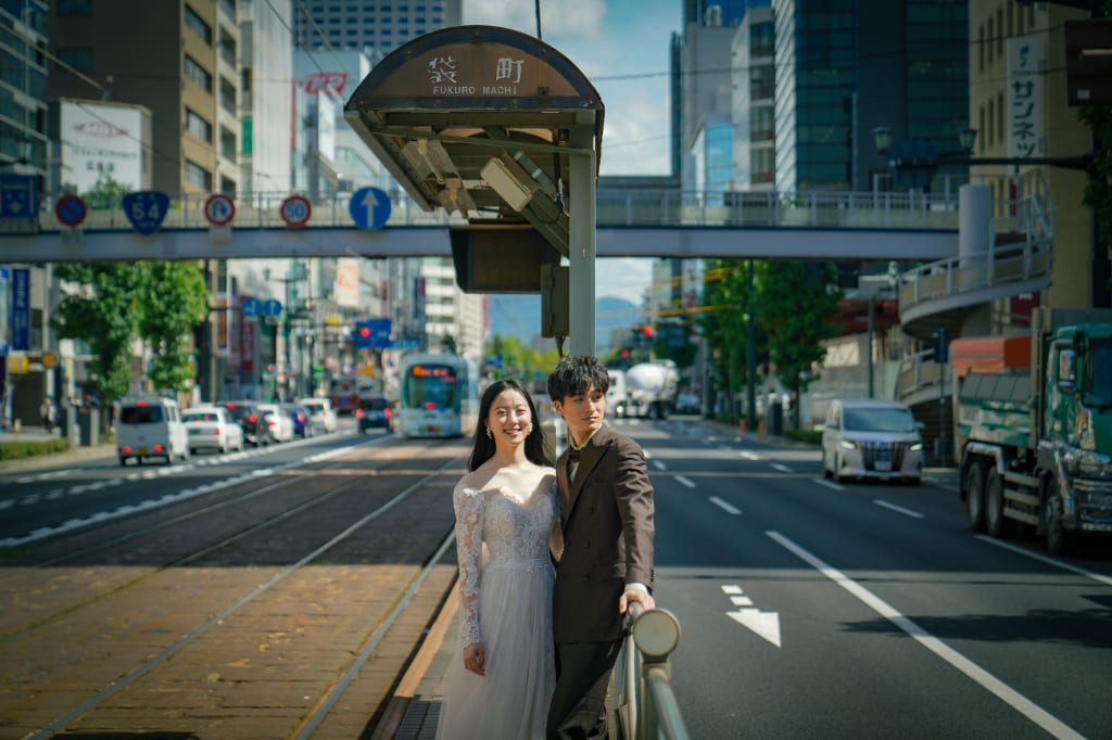 広島ストリートロケーションプラン | フォトウェディング・前撮り・結婚写真