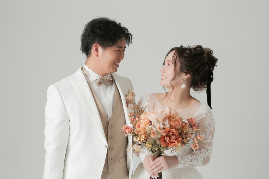 アイテムなどを使っての洋装撮影