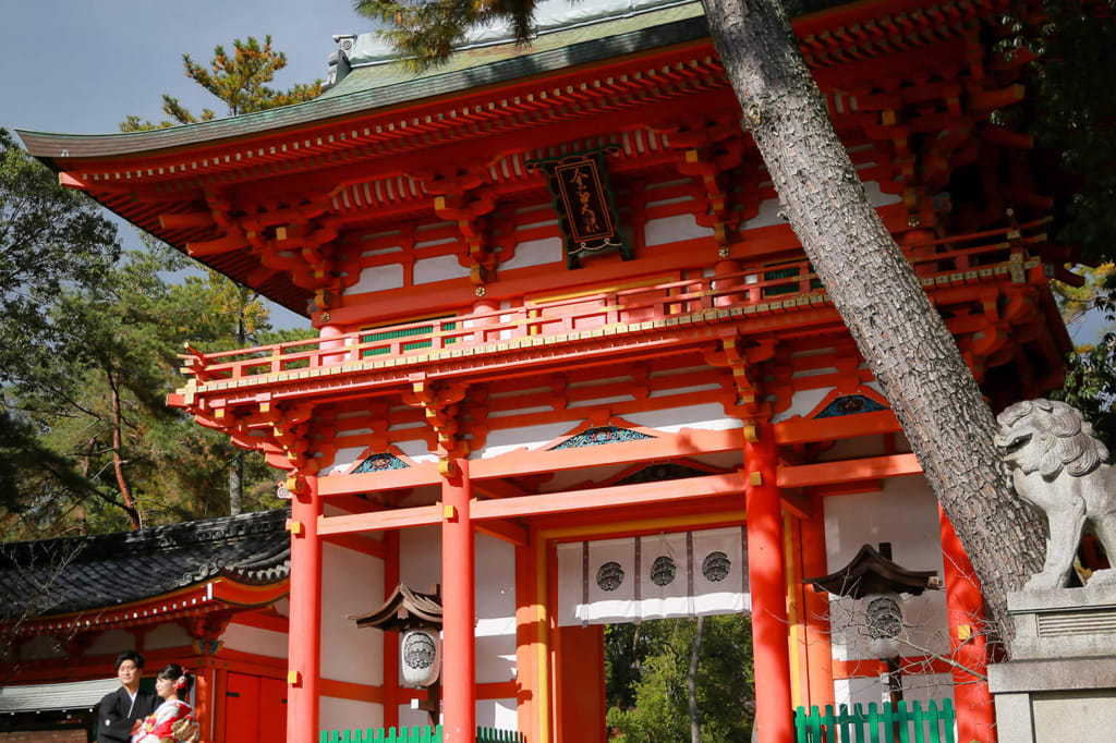 今宮神社 | デコルテフォトグラフィー | 前撮り・フォトウェディング