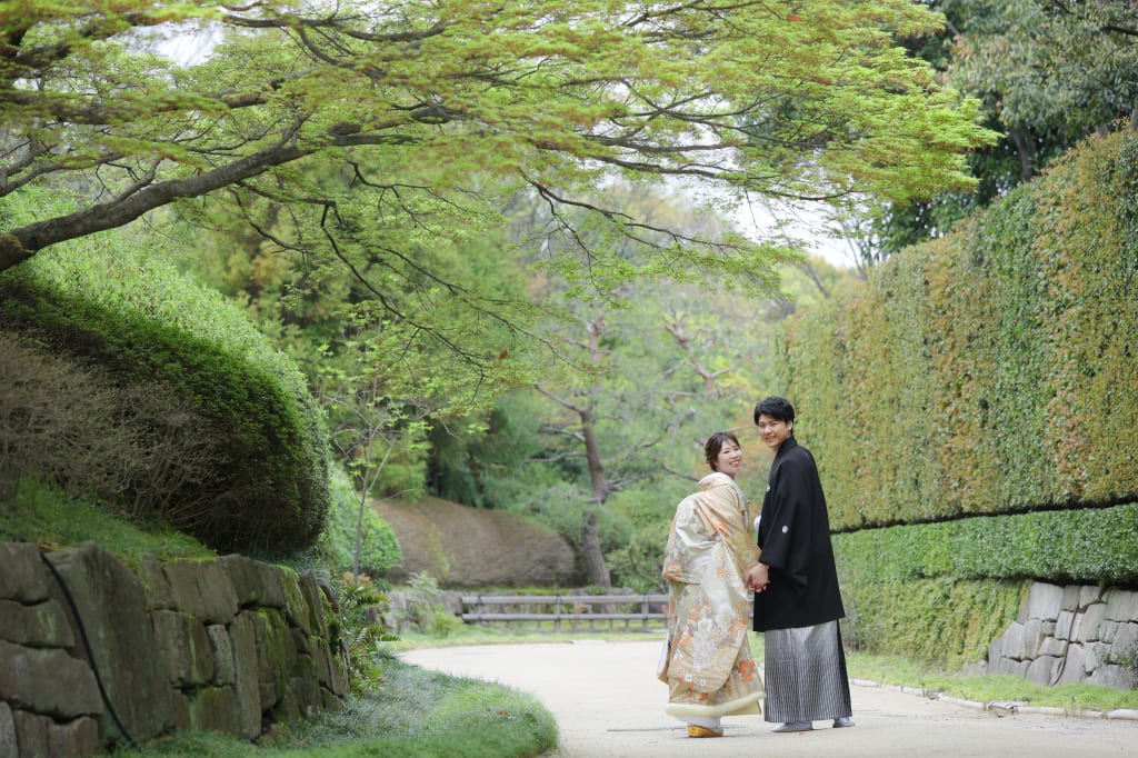 梅雨前の白鳥庭園