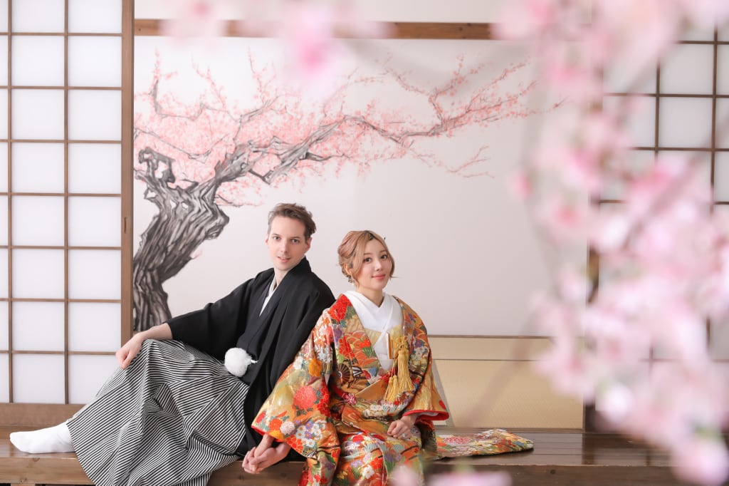 桜も紅葉も新緑も！【屋内庭園スタジオ】