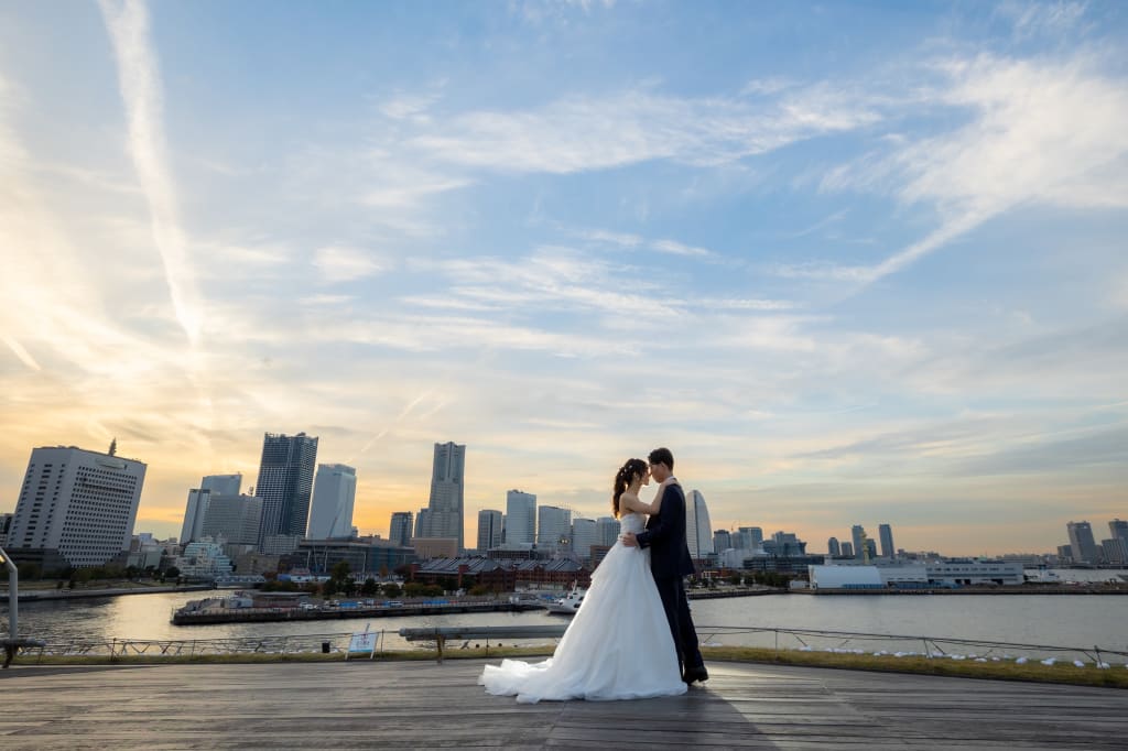 大さん橋ロケーション＋洋装ハウススタジオプラン | フォトウェディング・前撮り・結婚写真