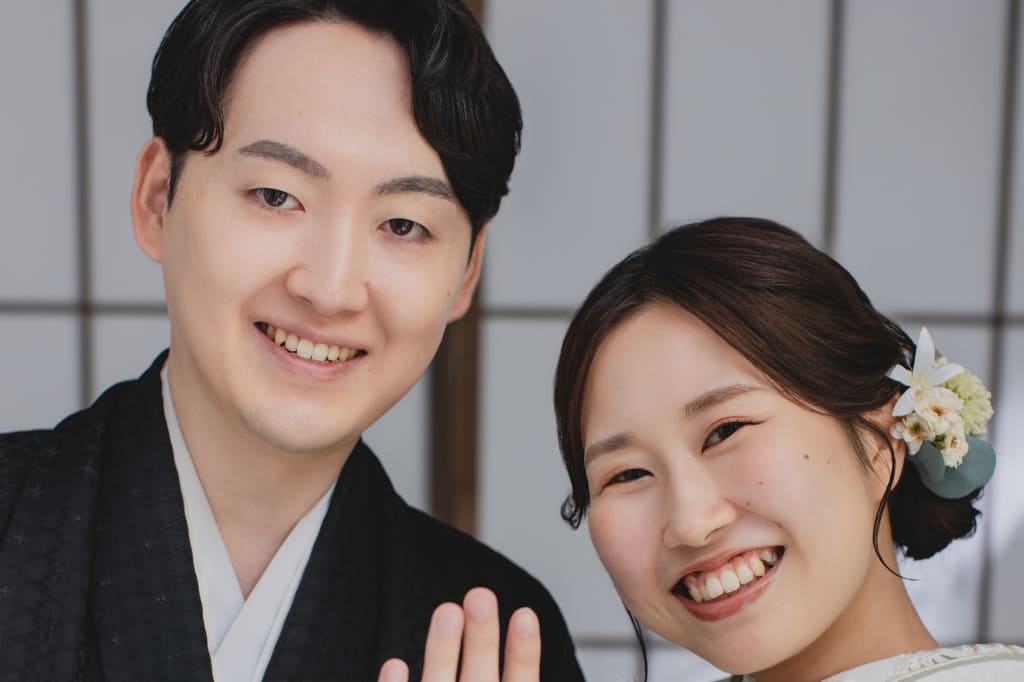 屋内庭園スタジオで