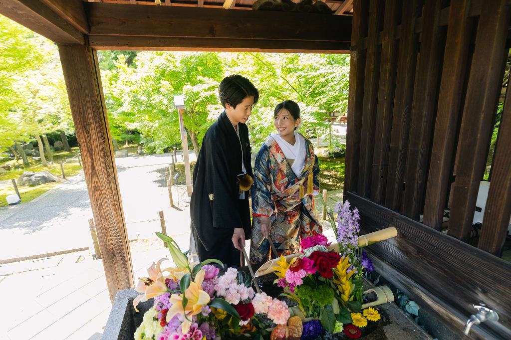 二つの寺院を巡る一日